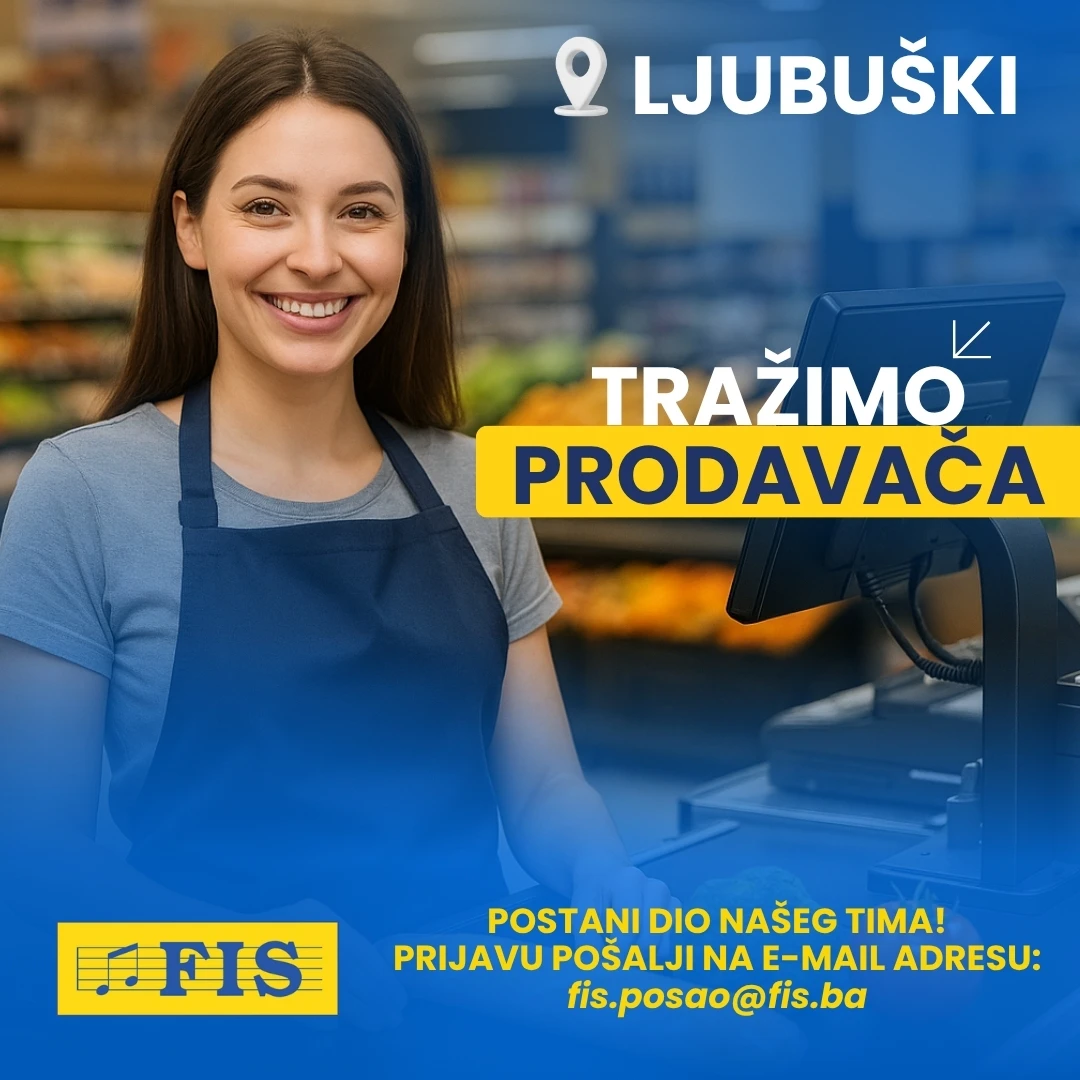 Pridružite se FIS timu u Ljubuškom