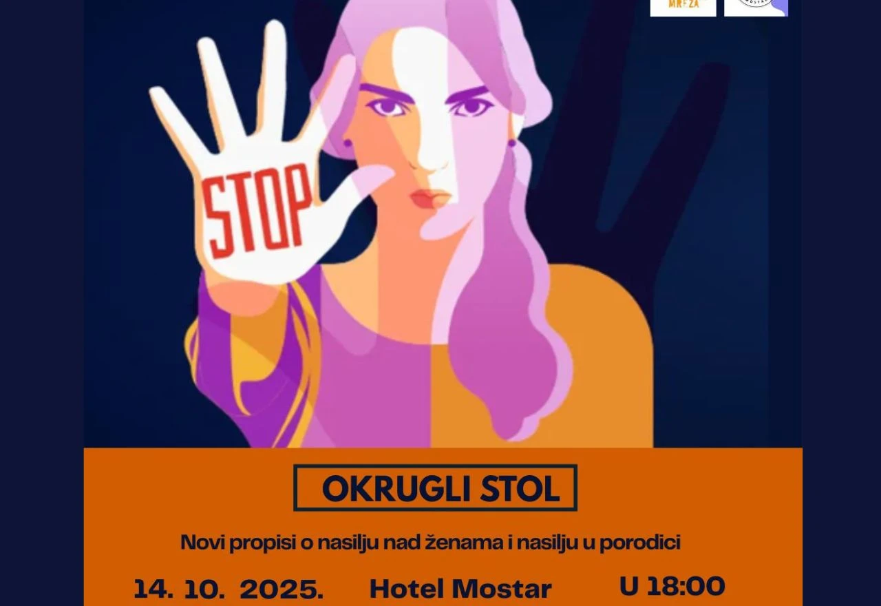 Okrugli stol u Mostaru: Novi propisi o nasilju nad ženama