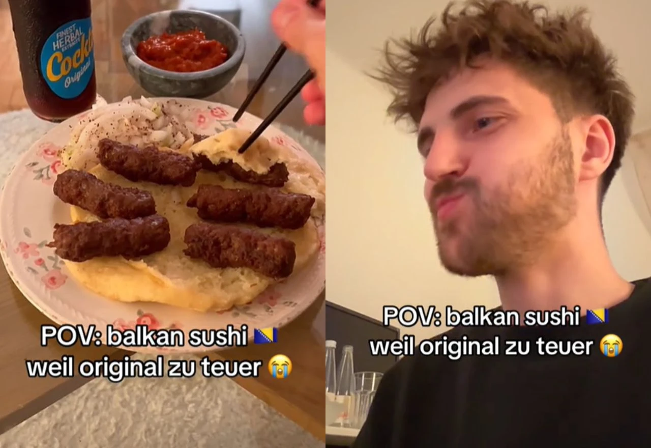 "Balkanski sushi" osvojio TikTok: Ćevapi umjesto riže