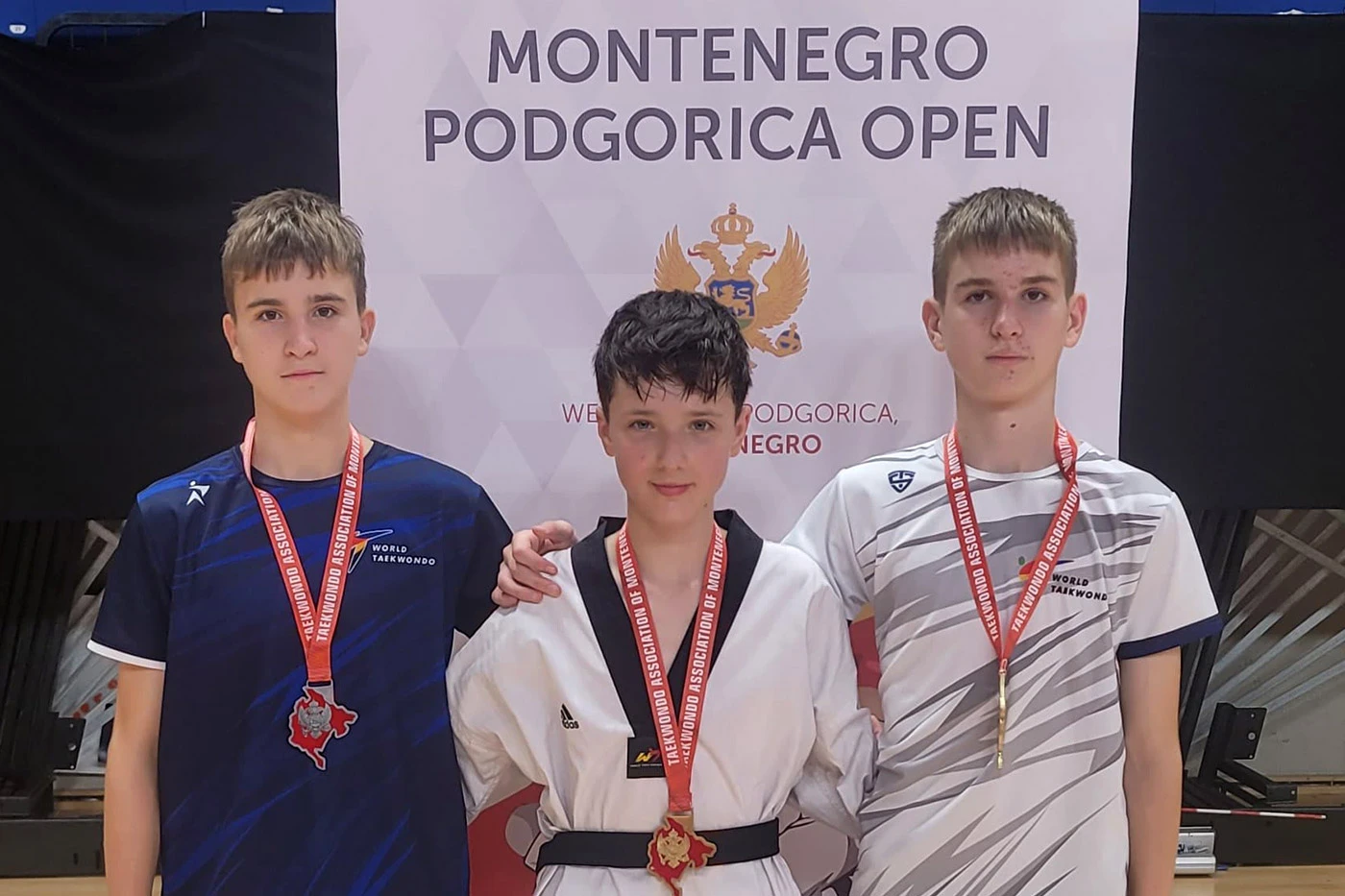 Livnjaci briljirali u Podgorici: Dva zlata i jedno srebro za TKD Magone