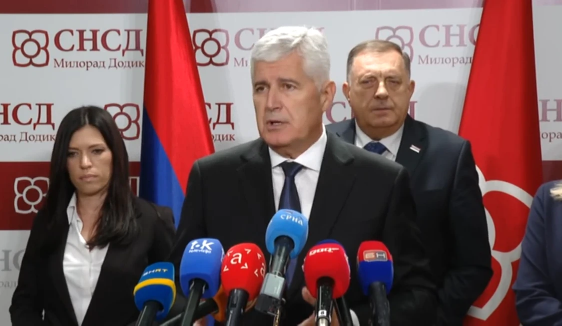 Dodik pozvao na treći entitet, Čović potvrdio partnerstvo s Dodikovom strankom