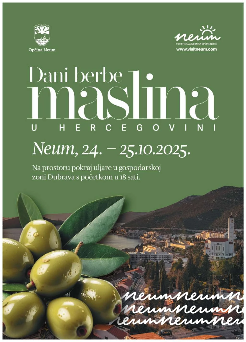 U Neumu počinju "Dani berbe maslina"