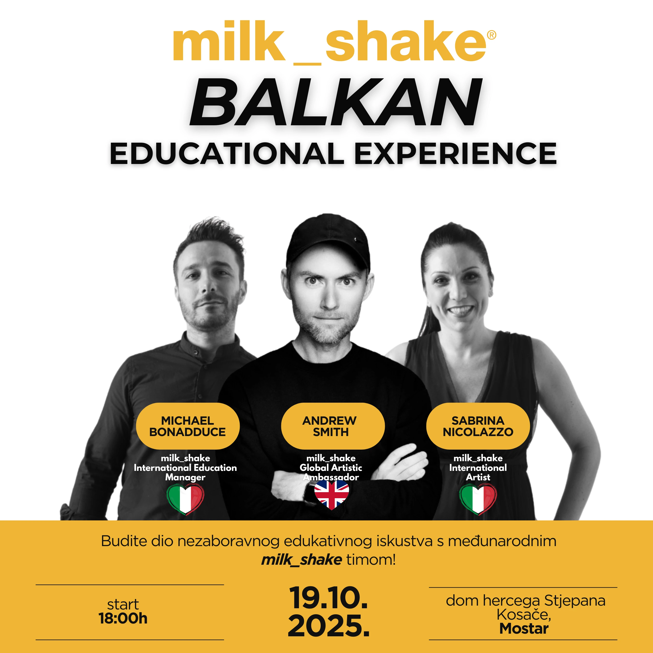 Mostar postaje regionalno središte frizerstva i mode: milk_shake Balkan event