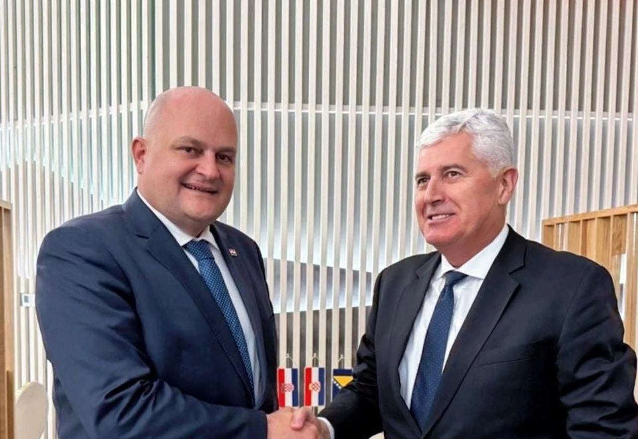 Čović i Šušnjar razgovarali o Južnoj interkonekciji