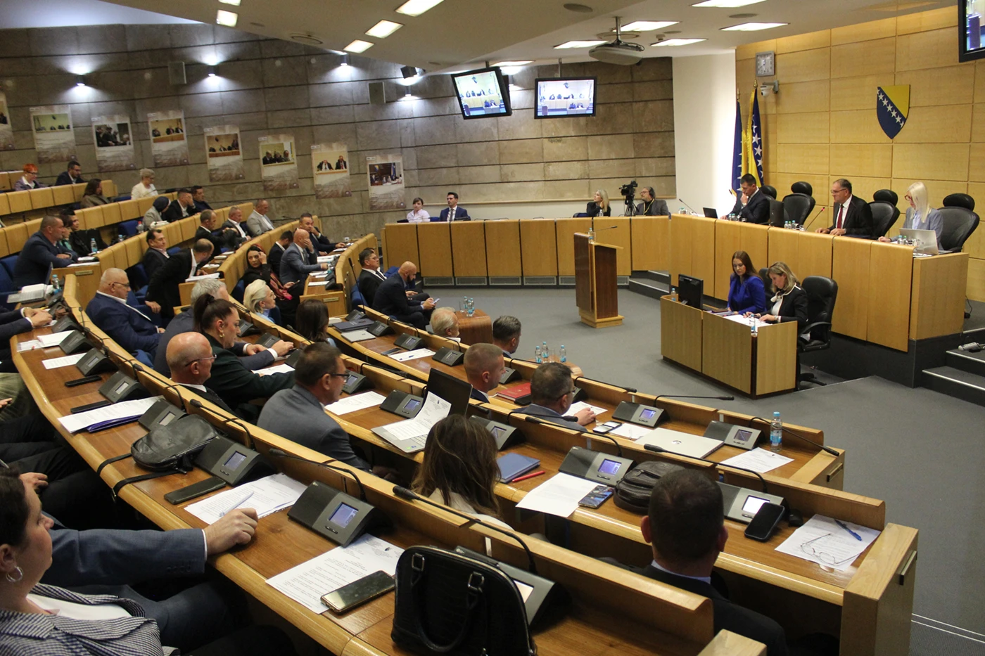 Statut RTV Federacije BiH pred izaslanicima Doma Naroda Parlamenta Federacije.