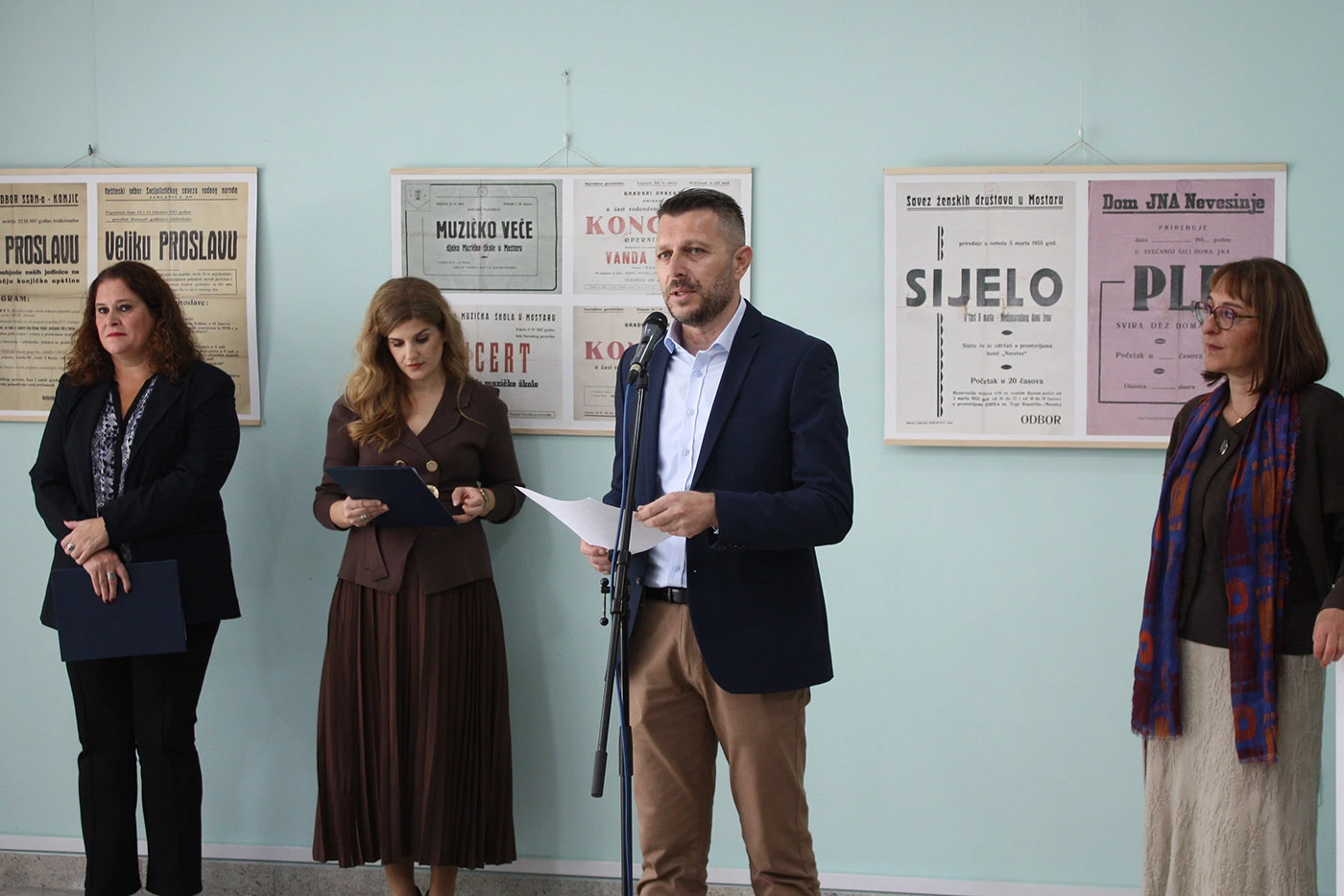 U Sarajevu otvorena izložba Arhiva HNK: ''Kulturna baština Hercegovine u dokumentima (1955.–1965.)''