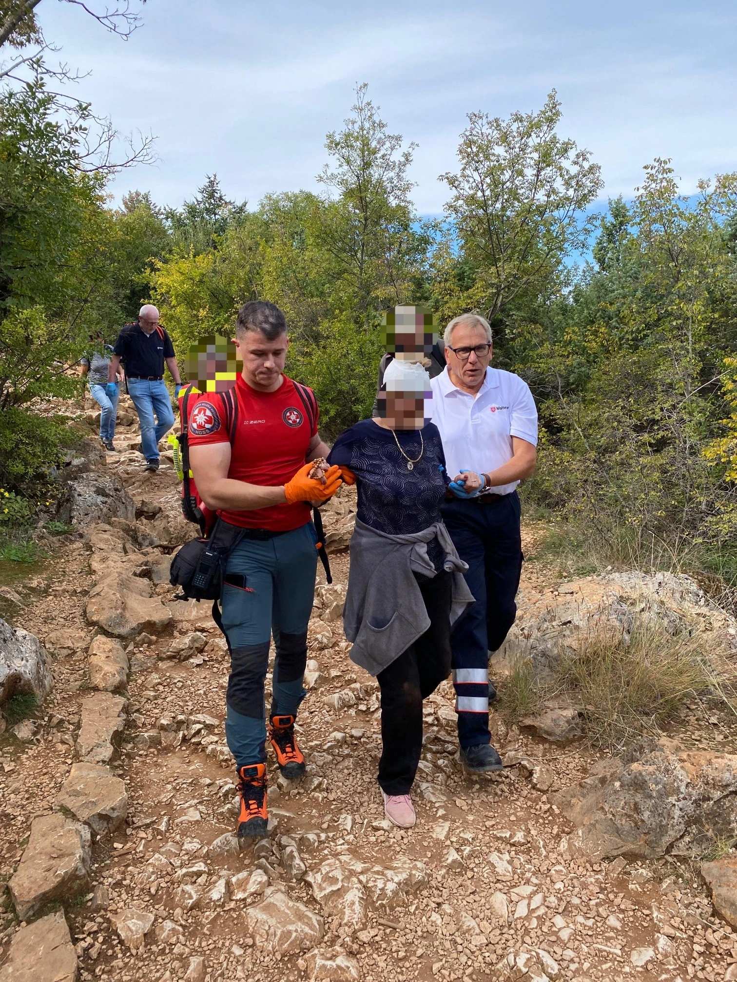 HGSS intervenirao na Križevcu: Ozlijeđena žena zadobila ozljede glave