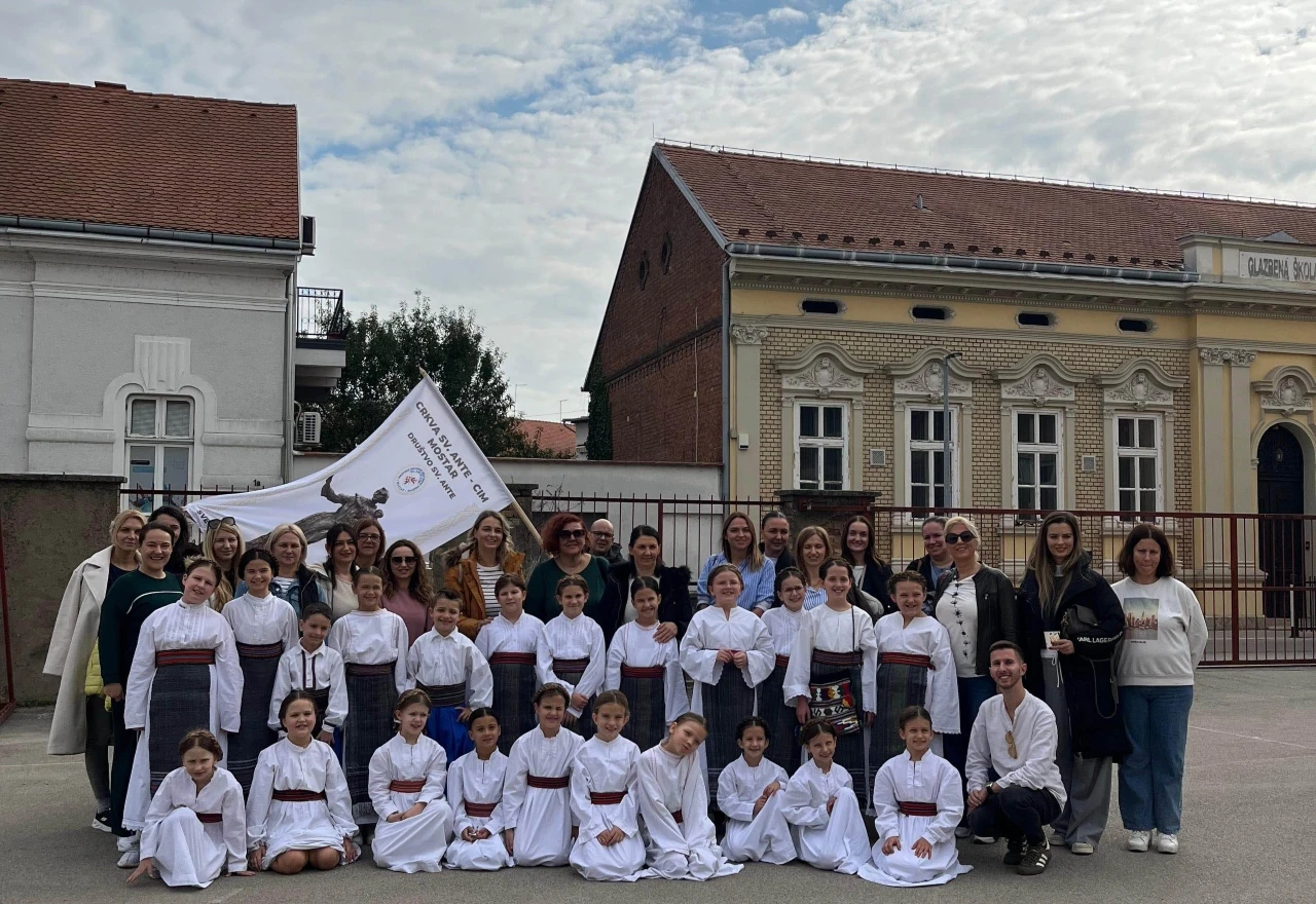 VIDEO | Mali mostarski folkloraši osvojili treće mjesto u Vinkovcima