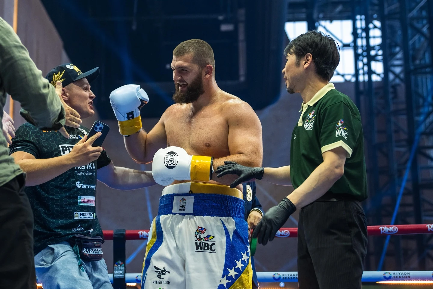 Ahmed Krnjić u finalu WBC Grand Prix turnira