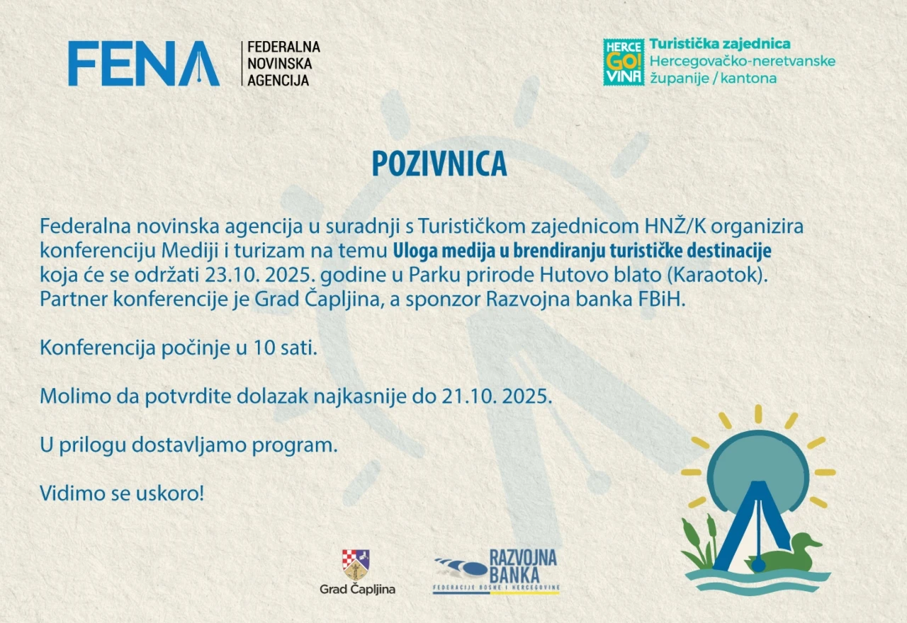 Konferencija "Uloga medija u brendiranju turističke destinacije"