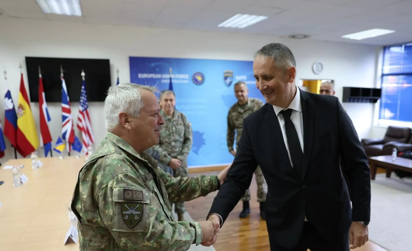 Sastanak zamjenika ministra Galića sa zapovjednikom EUFOR- a