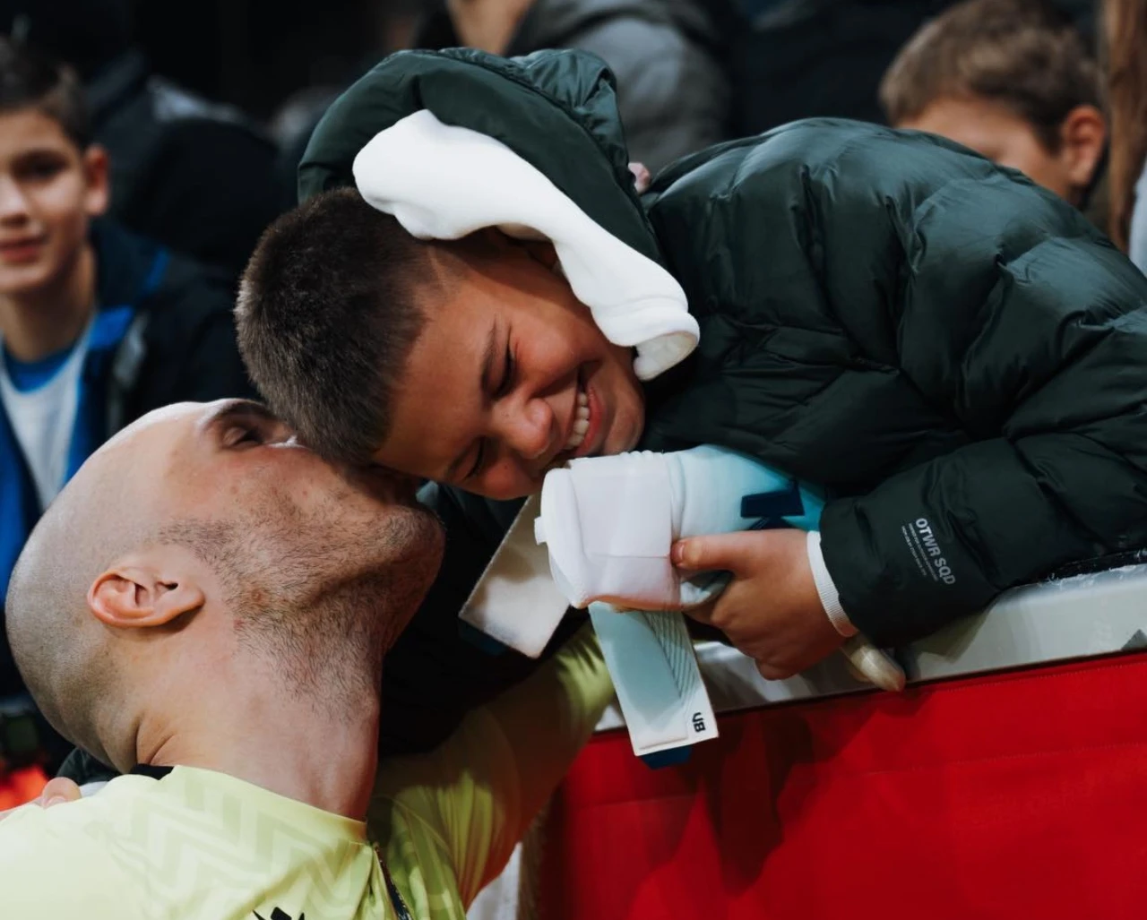 FOTO | Gesta Gorana Karačića izmamila suze dječaka