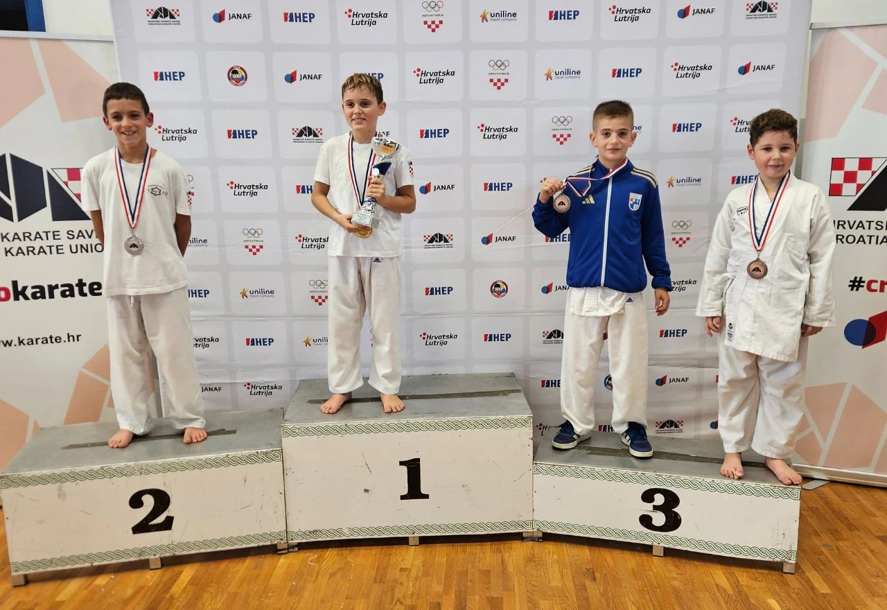 Karatisti Širokog Brijega osvojili četiri medalje na Državnom prvenstvu Hrvatske