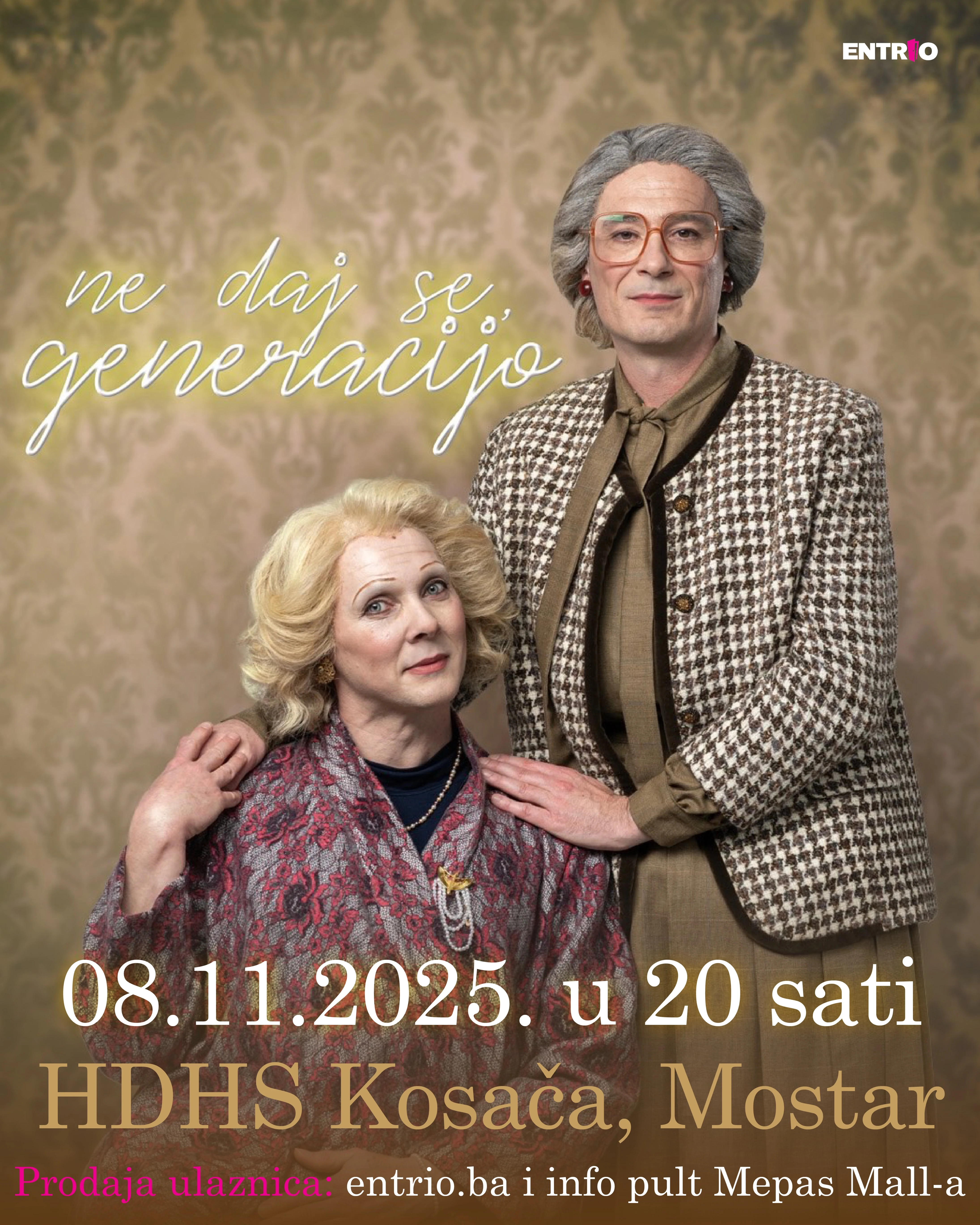Hit predstava „Ne daj se, generacijo“ po prvi put u Zenici i ponovo u Mostaru