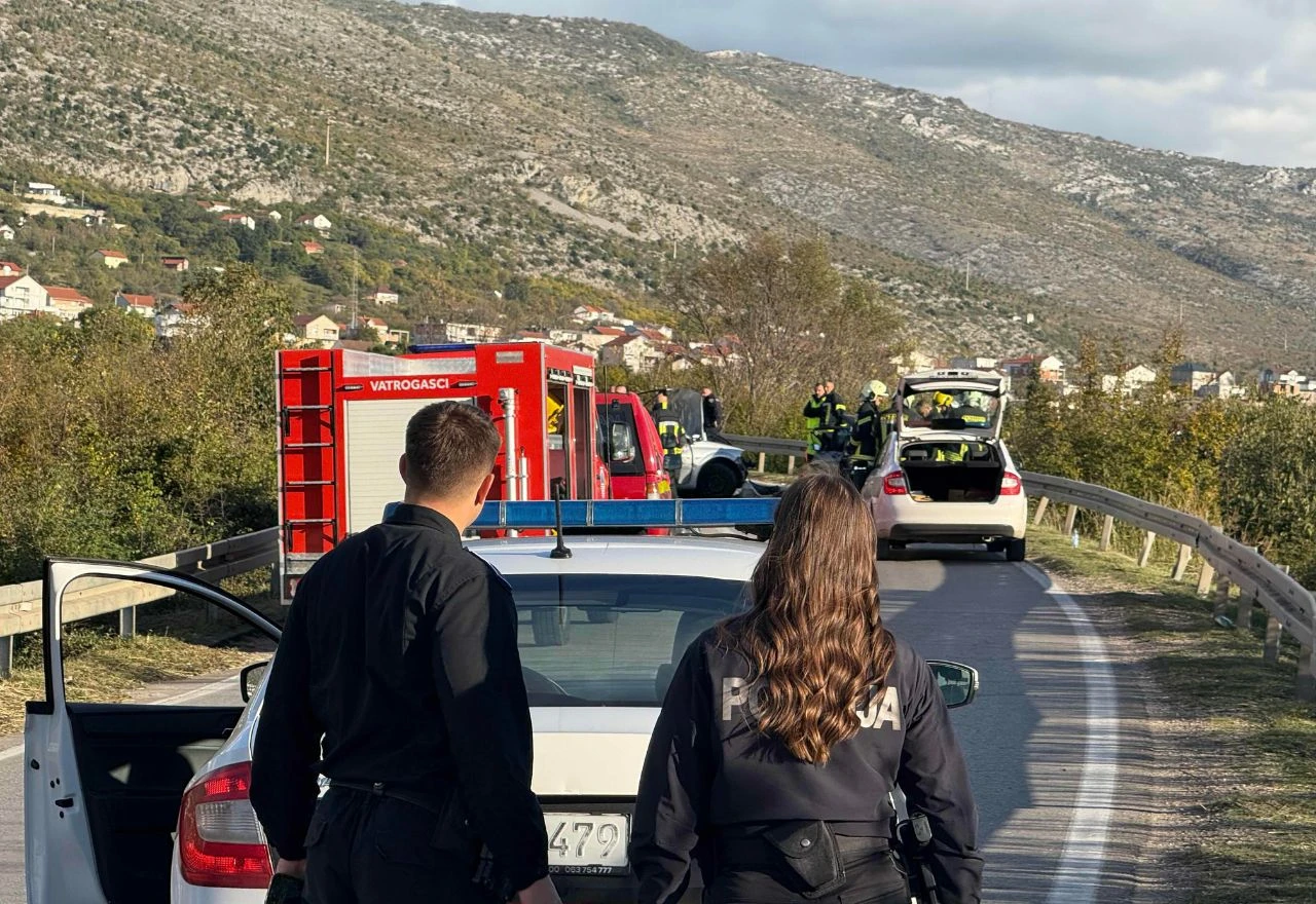 Dvije osobe poginule u teškoj prometnoj nesreći kod Mostara