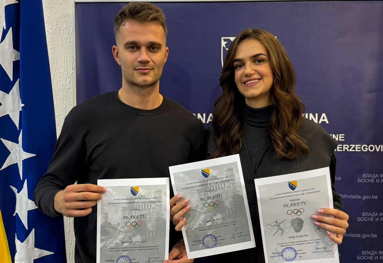 Mostarski treneri nagrađeni priznanjem Federalnog ministarstva kulture i sporta