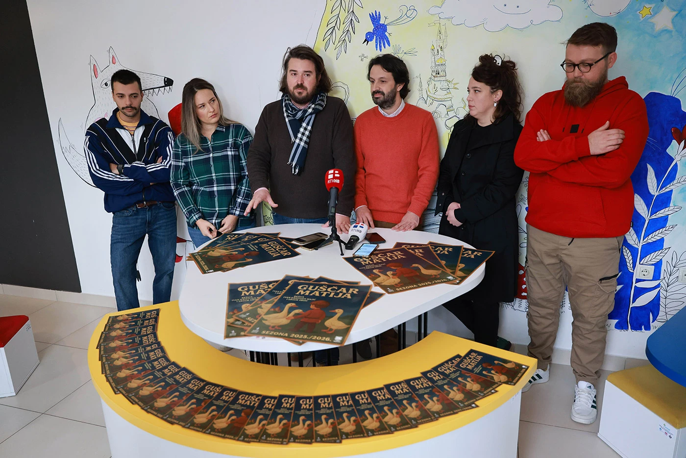 FOTO | Lutkarsko kazalište Mostar premijerno izvodi mađarsku bajku ''Guščar Matija''
