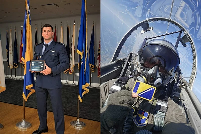 Goran Čalušić iz Žepča završio elitnu pilotsku obuku američkih Zračnih snaga