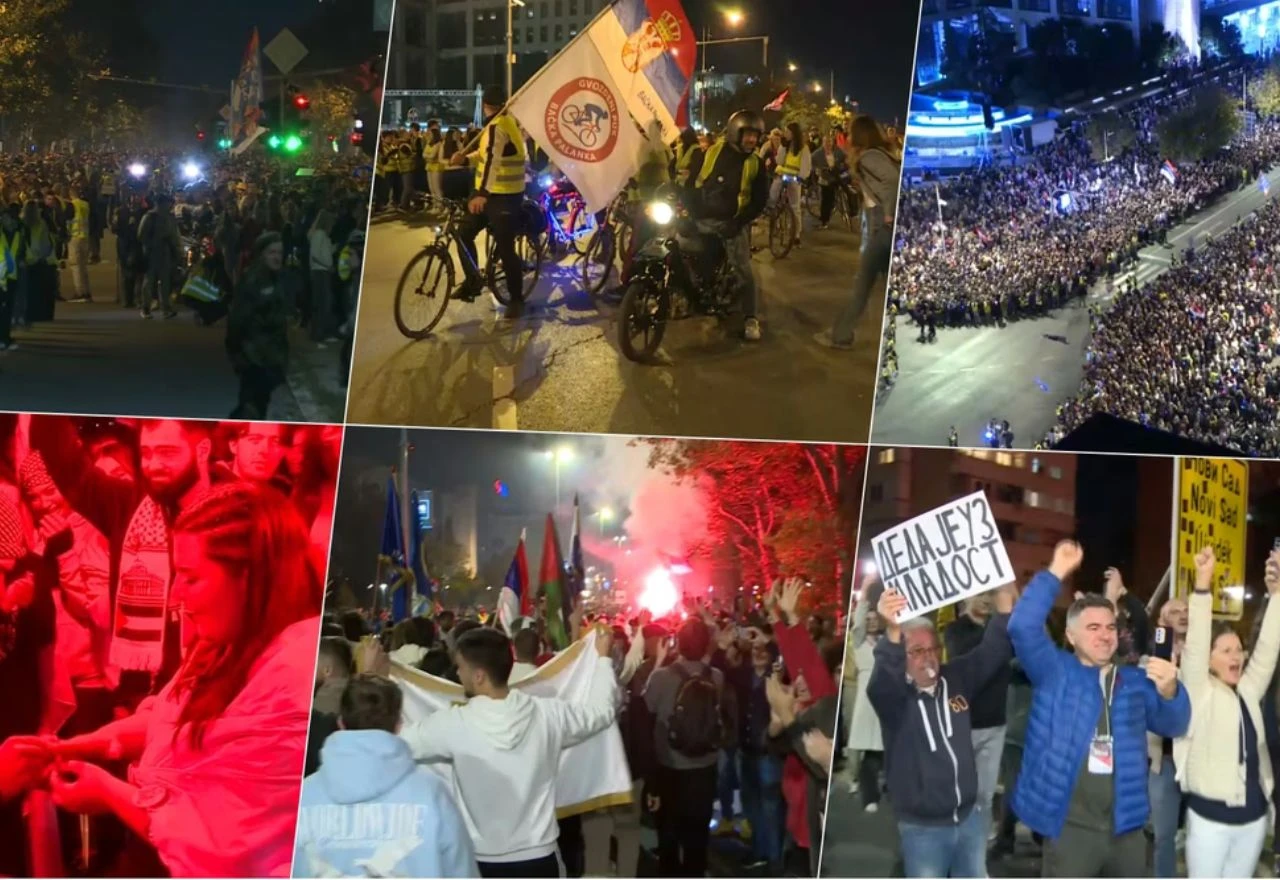 Prošla je godina od tragedije: Tisuće građana na ulicama, Vučić se ispričao studentima