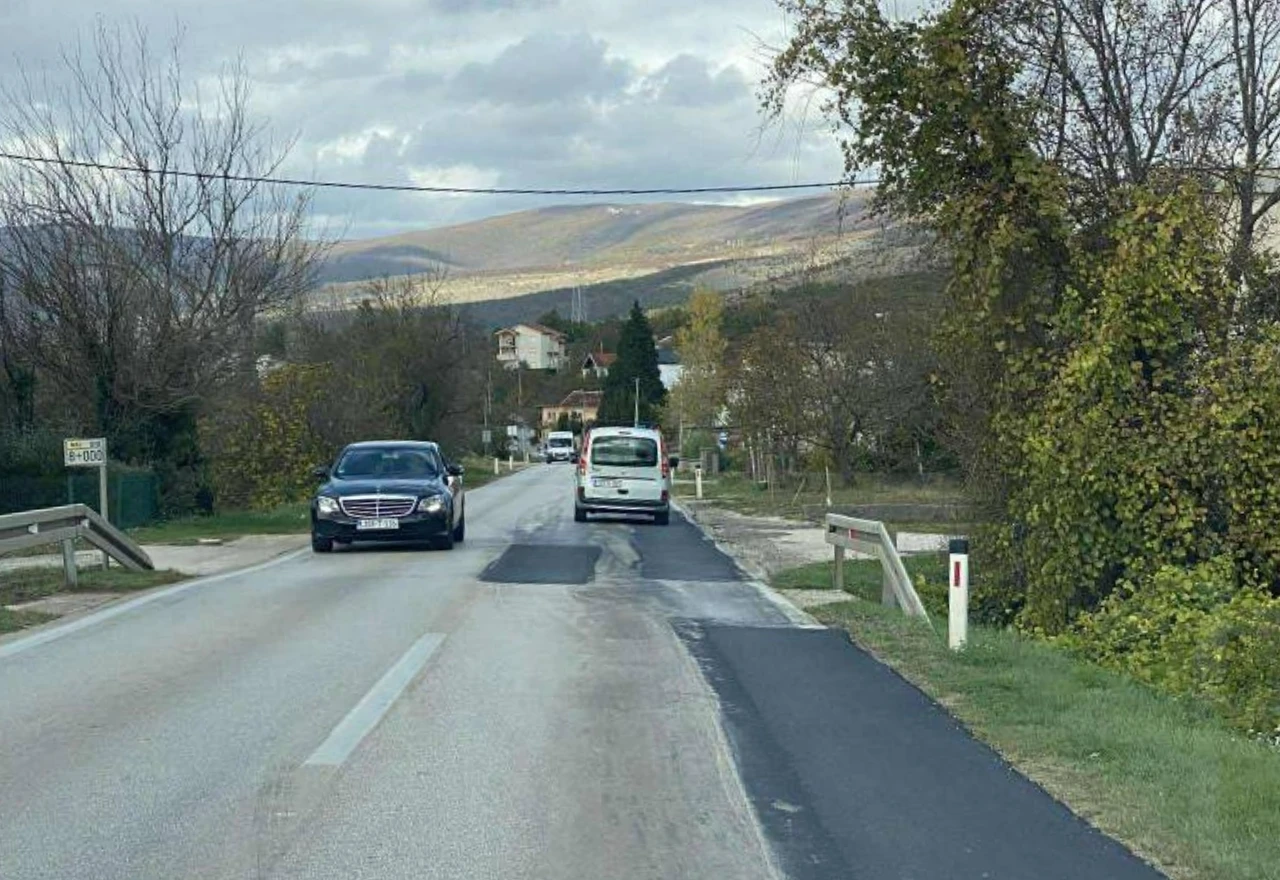 "Sanacija" ceste između Širokog Brijega i Mostara postala nova opasnost