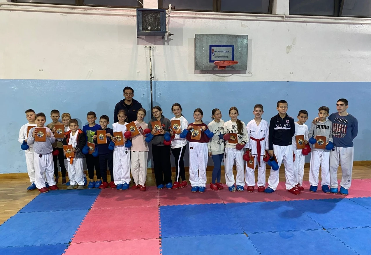 FOTO | Mladi karatisti iz Brotnja rekli "NE" ovisnosti kroz sport