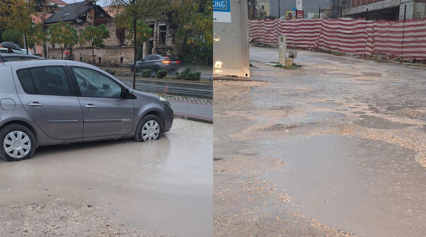 Ovako izgleda "uređeno" javno parkiralište u Mostaru