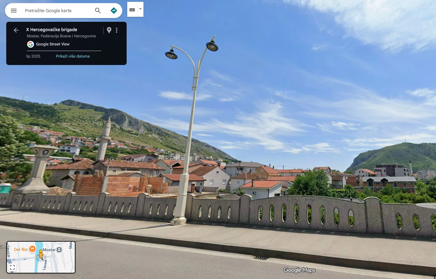 Google donio nove prizore Mostara: Pogledajte kako sada izgledaju ulice i mostovi