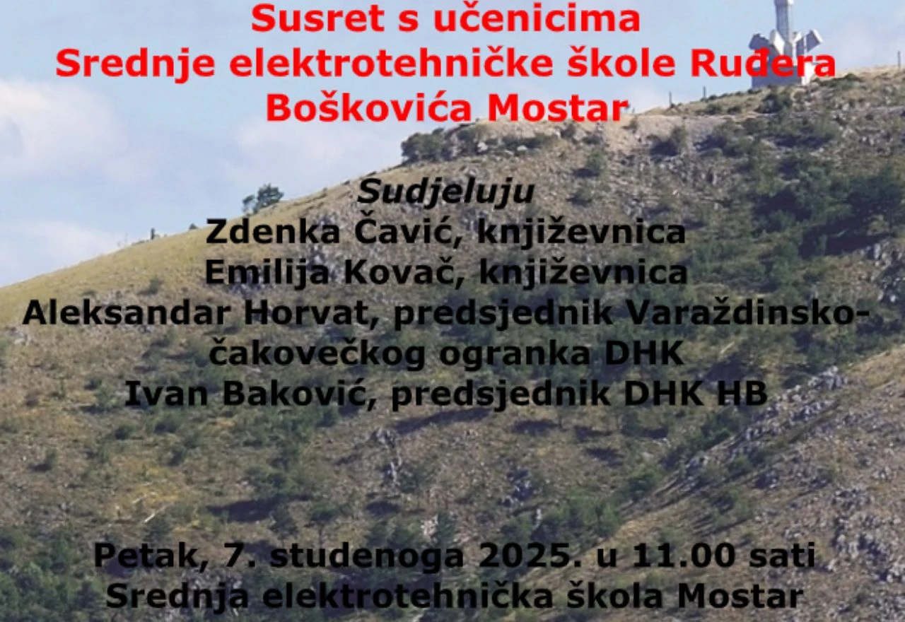 Susret književnika i učenika u Mostaru u sklopu 26. Humskih dana poezije