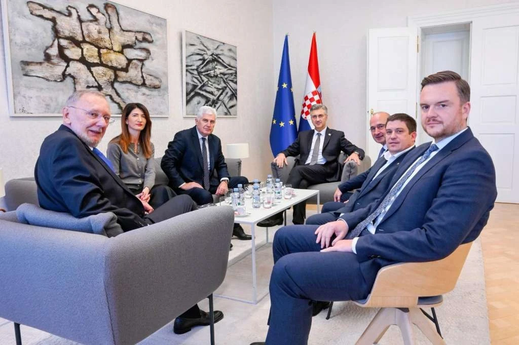 Čović i Plenković o pomoći Hrvatima i energetici