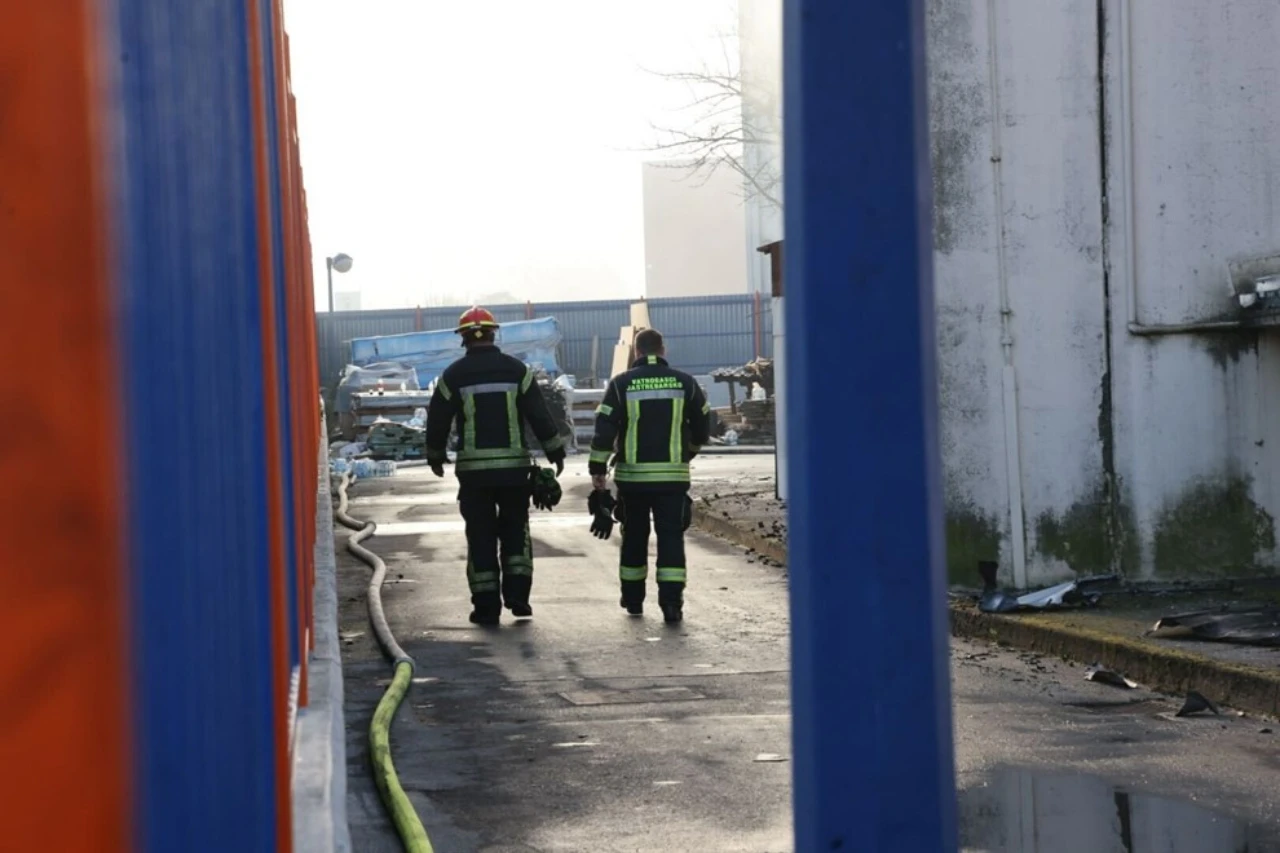 Veliki požar u susjedstvu: Izgorjelo oko 200 tisuća guma