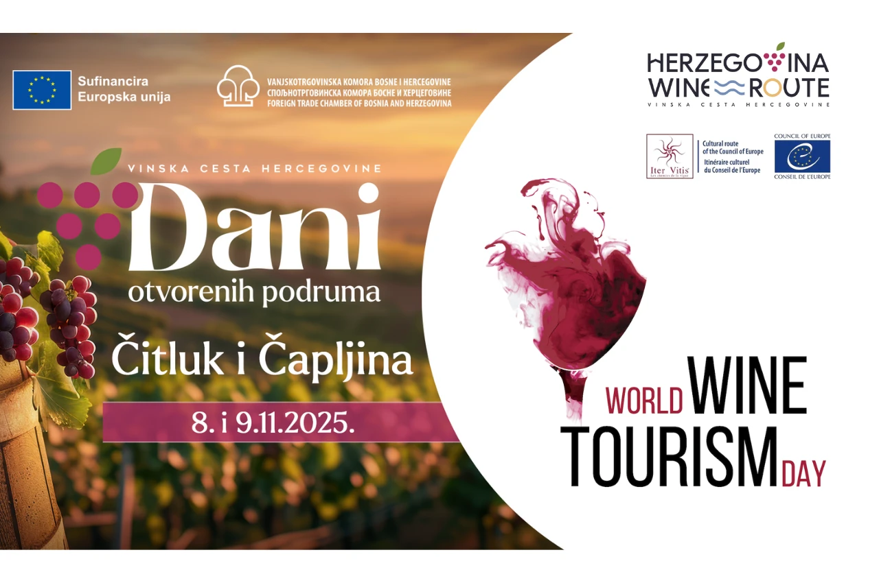 Dani otvorenih podruma Vinske ceste Hercegovine: proslava Svjetskog dana vinskog turizma u Čapljini i Čitluku