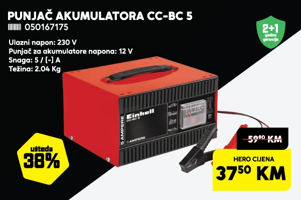 Punjač akumulatora CC-BC 5