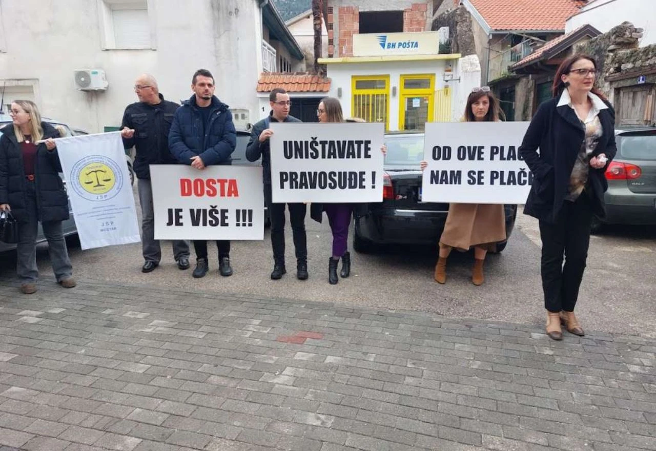 Sindikat pravosuđa HNŽ-a planira štrajk