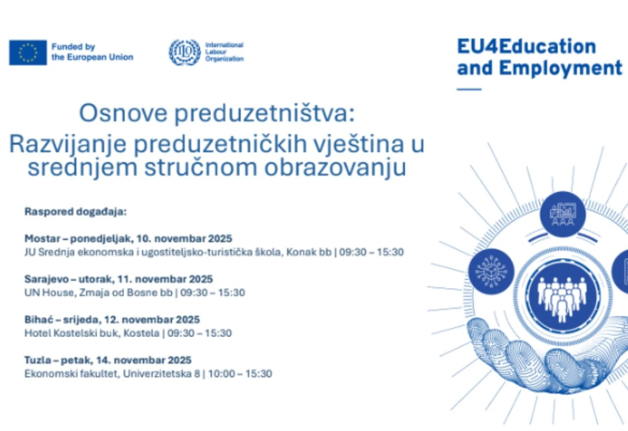 Mostar: Osnove poduzetništva: Razvijanje poduzetničkih vještina u srednjem strukovnom obrazovanju