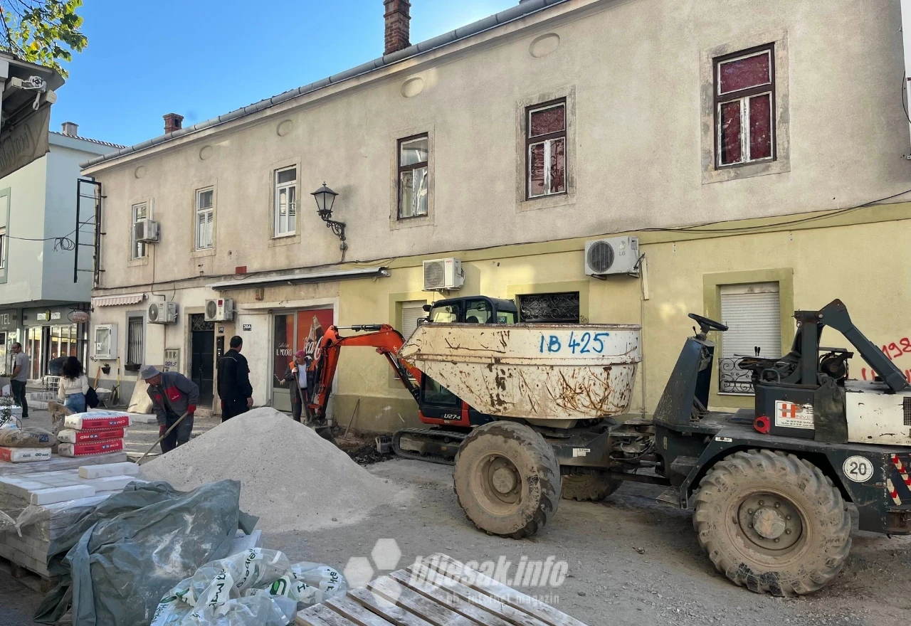Fejićeva ulica ponovno pod radovima