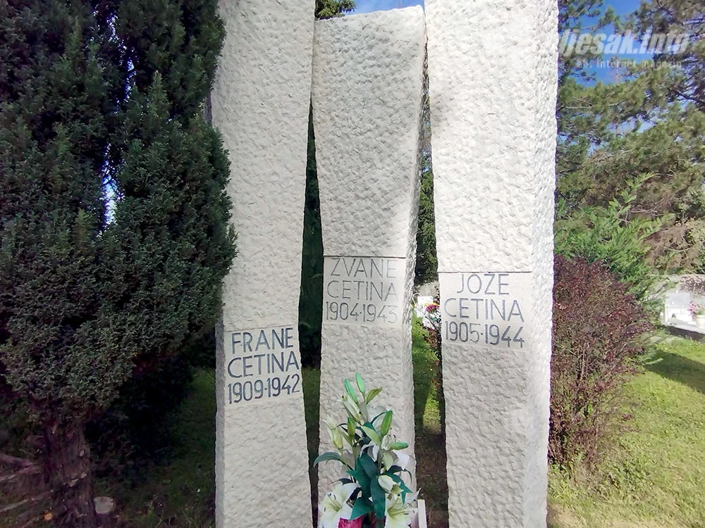 Spomenik trojici braće Cetina