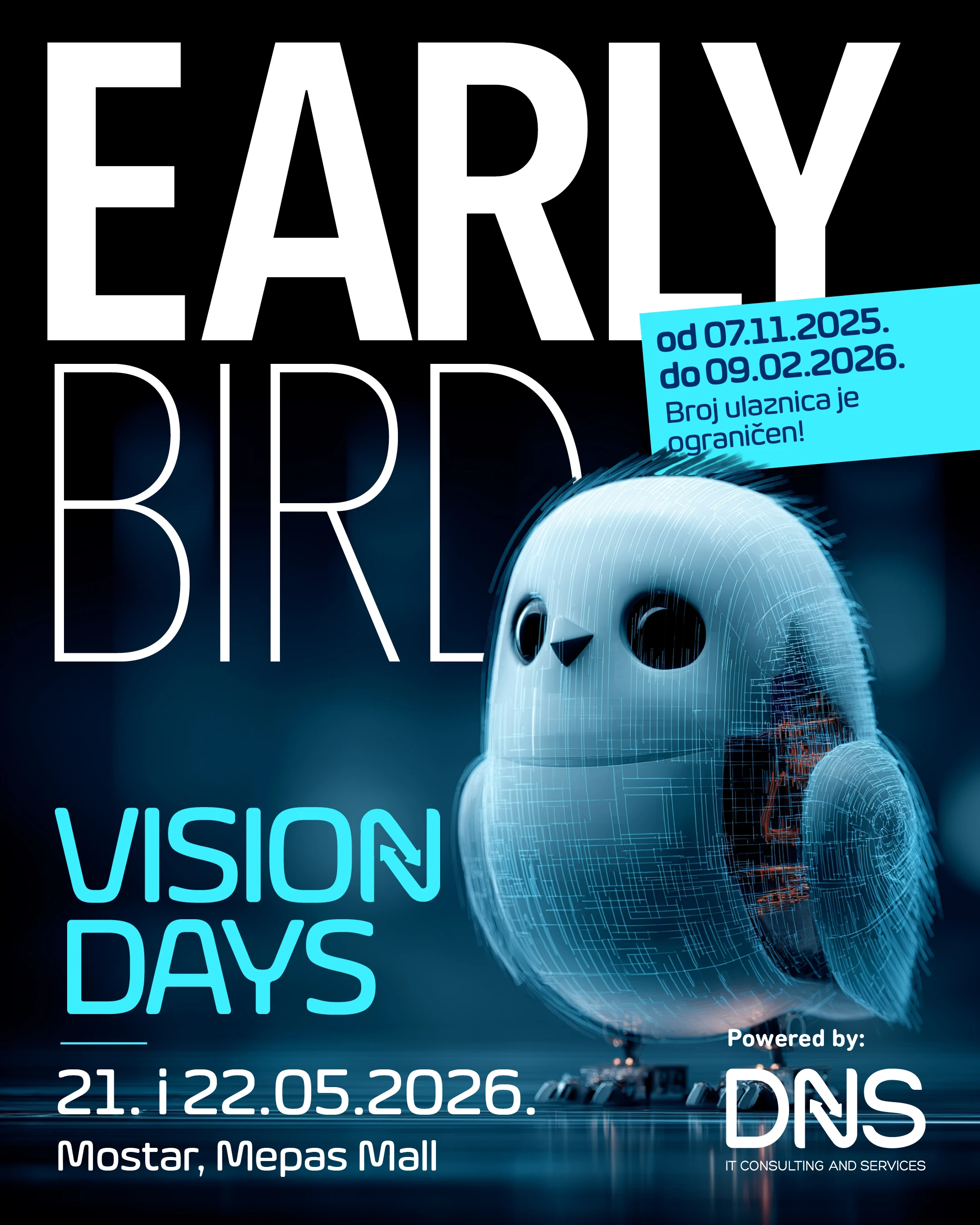 Počele Early Bird prijave za IT konferenciju Vision Days 2026!