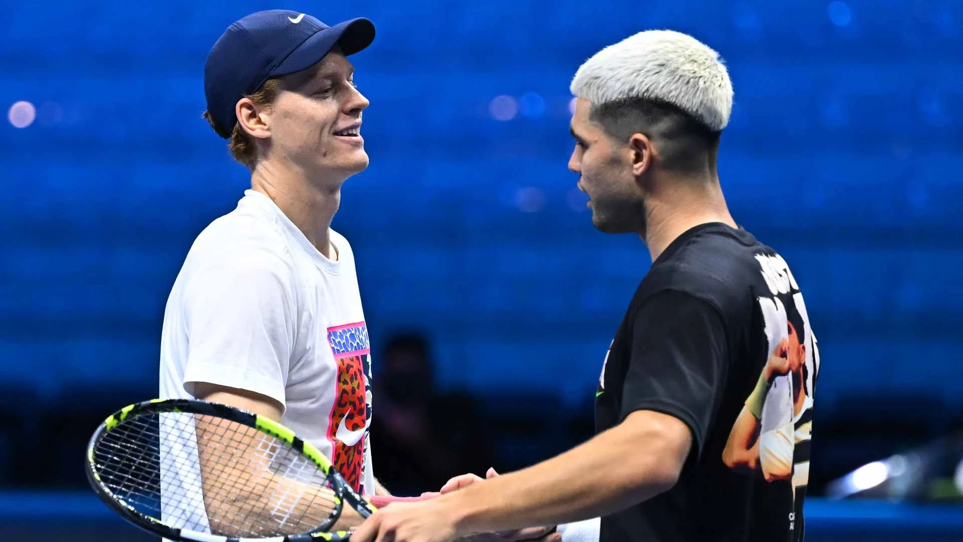 Novak neće u Torino, Alcaraz i Sinner trenirali zajedno