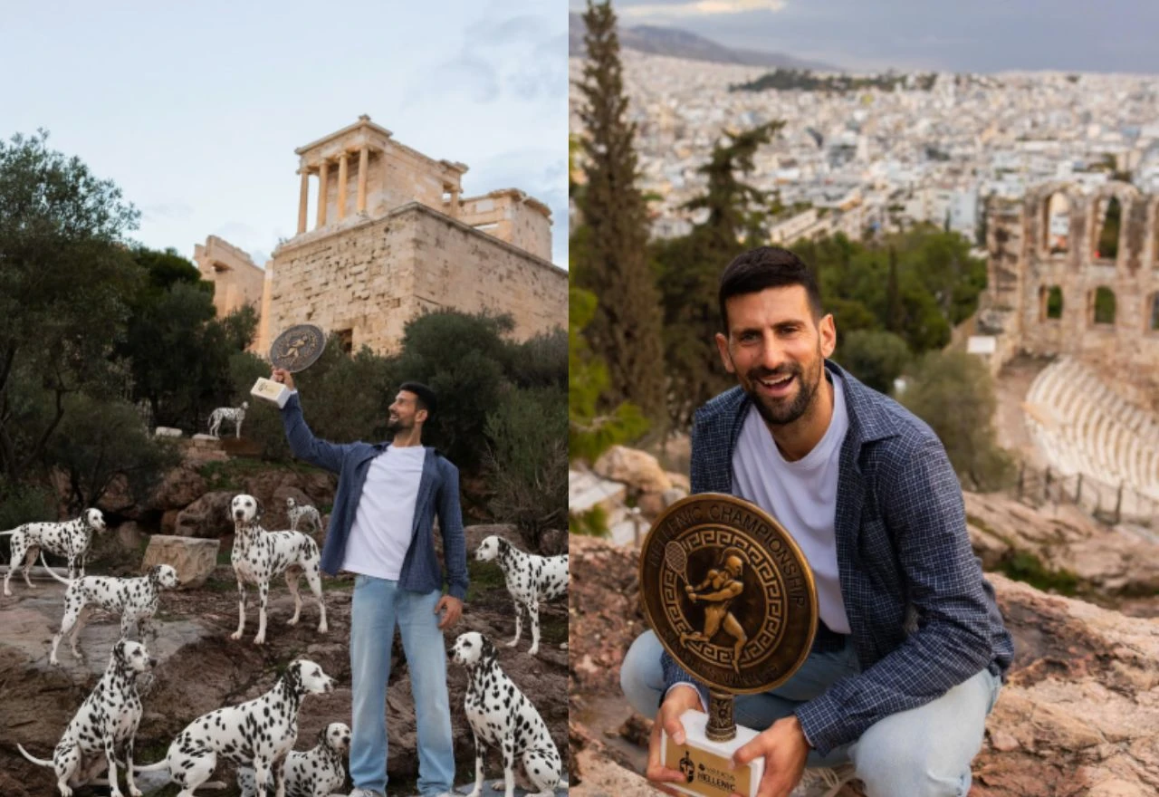 Najpoznatiji Srbin slavio s "dalmatincima": Fanovi oduševljeni porukom iza Đokovićeva trofeja