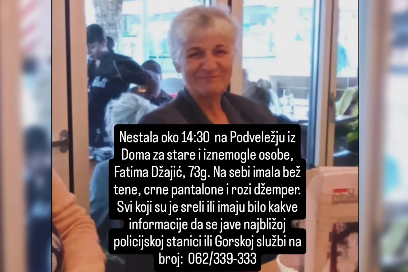 Gorska služba spašavanja traži nestalu ženu na Podveležju