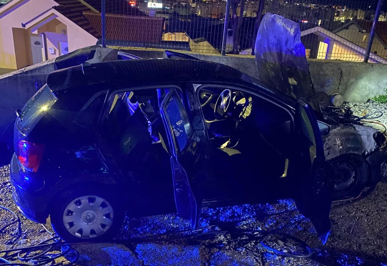 Gorio automobil na Mazoljicama