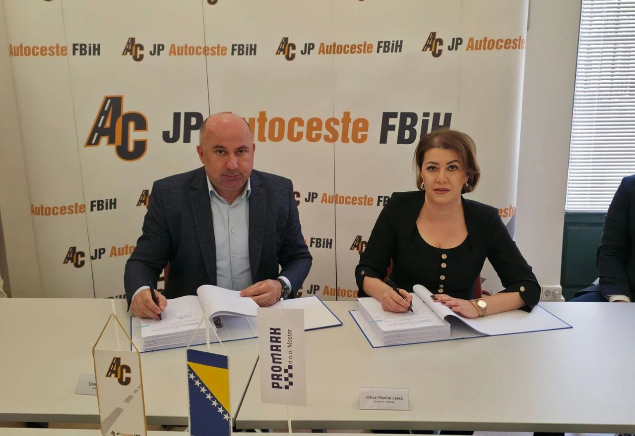 JP Autoceste FBiH potpisale ugovor za izgradnju nove zgrade u Mostaru