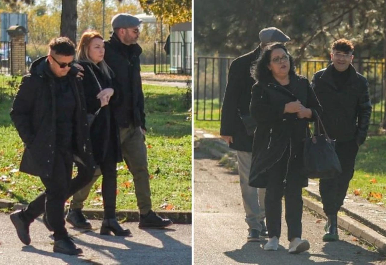 Suze i oproštaj: Marija Šerifović stigla na očev sprovod