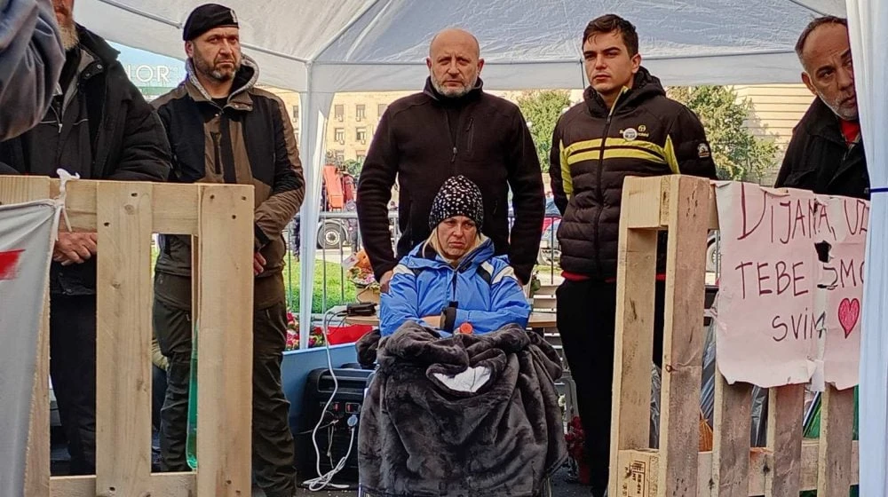 Dijana Hrka 11. dan štrajka glađu: Liječnici intervenirali dva puta