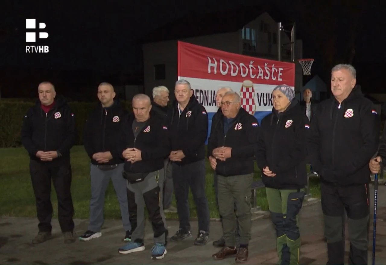 VIDEO | Deset hodočasnika zaputilo se iz Viteza prema Vukovovaru