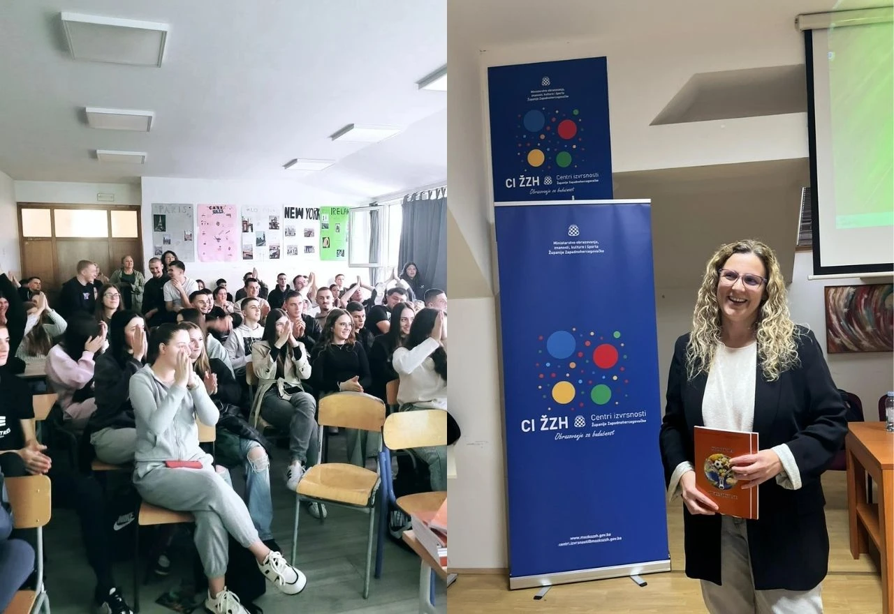Učenici u Ljubuškom učili o prevenciji ovisnosti: Sport kao najbolji odgovor