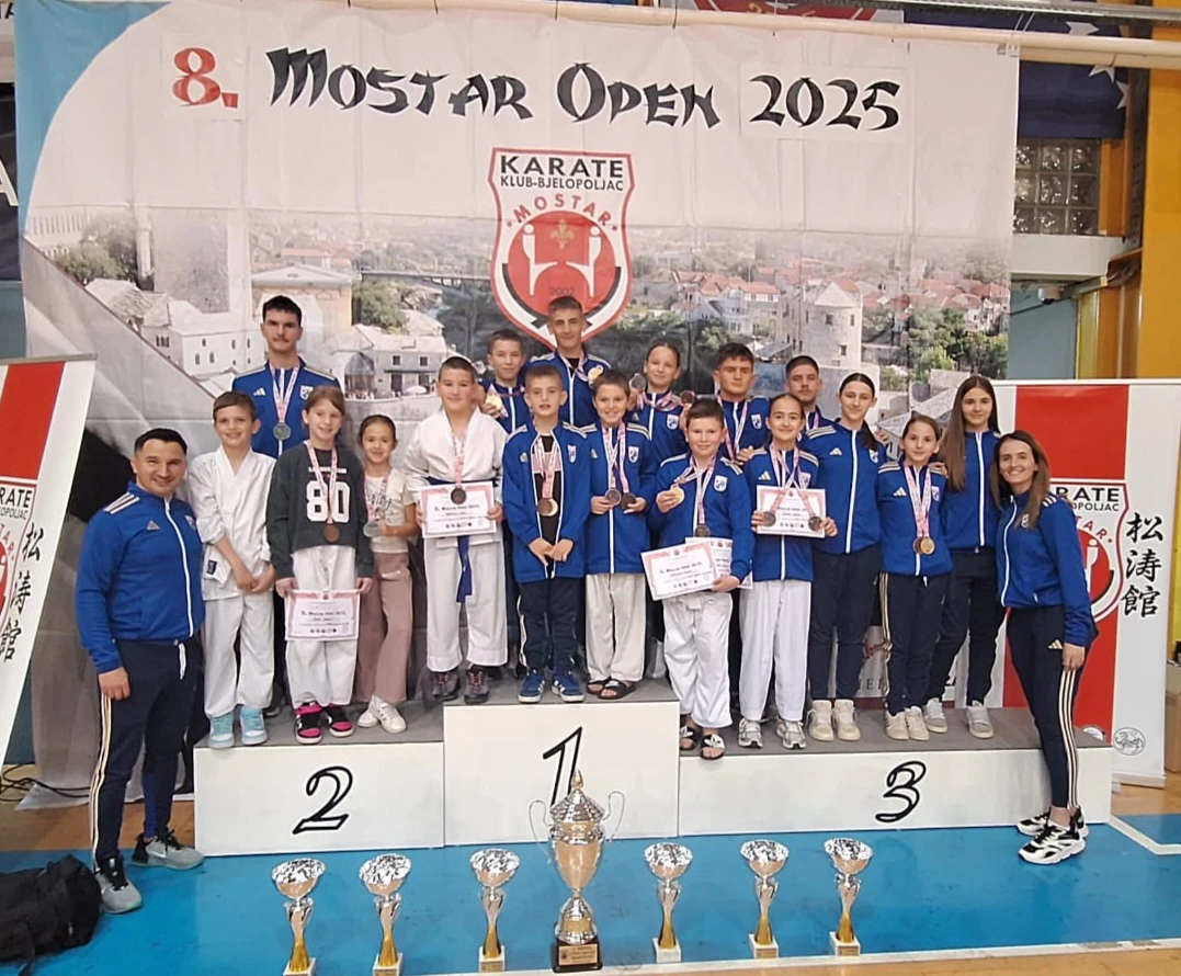 FOTO | Karate klub Široki Brijeg briljirao u Osijeku i Mostaru