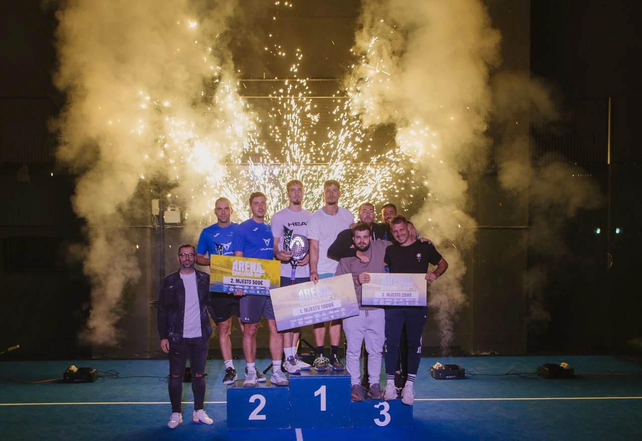 Padel finale za pamćenje: Brkić i Dujmović prvaci turnira