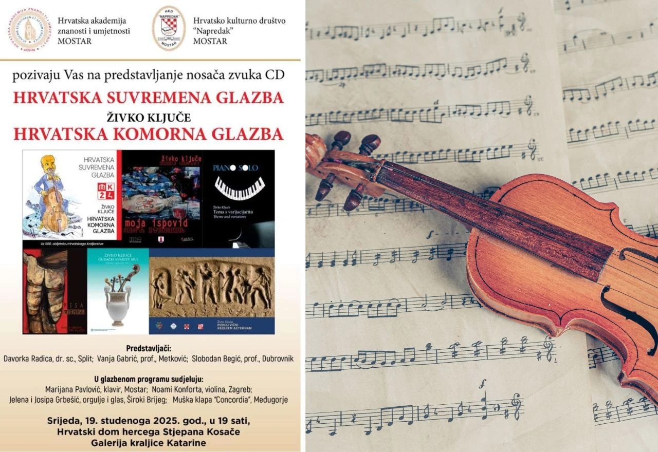 Promocija komorne glazbe skladatelja Živka Ključe