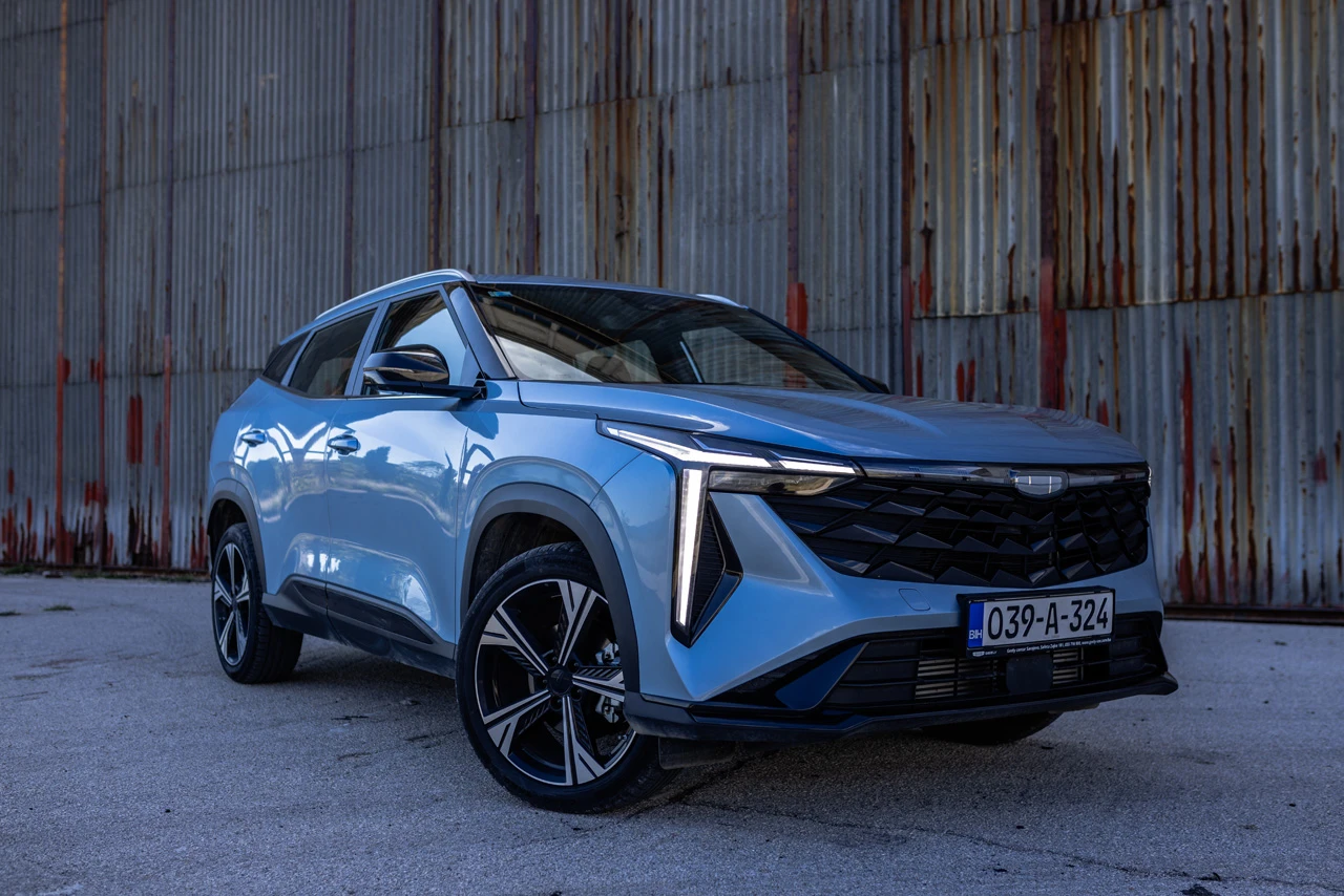 Bljesak je vozio Geely Cityray